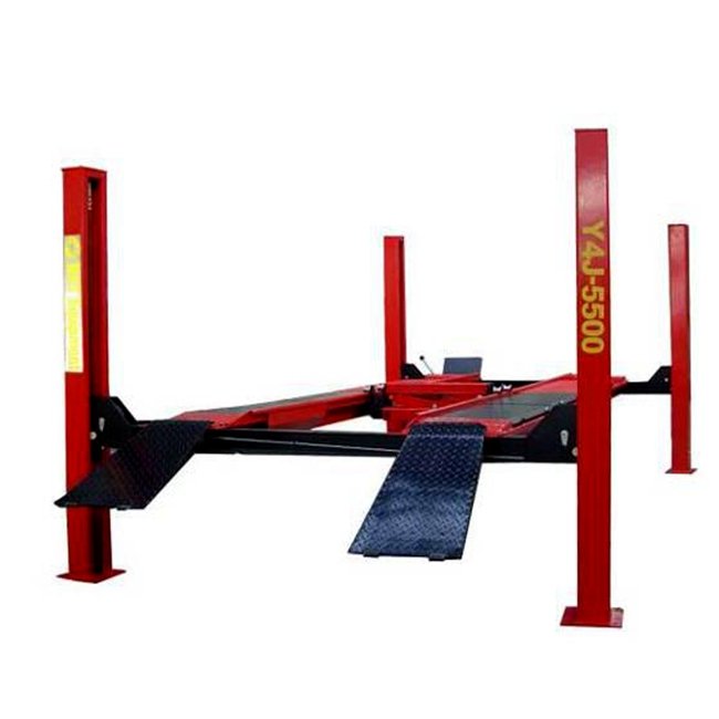 Y4J-5500 رافعة بأربعة أعمدة مع مقبس المحاذاة