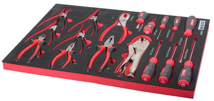 301 قطعة مجموعة أدوات ترولي خاصة من بنز 6678